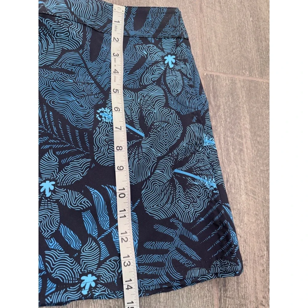NWT RipSkirt Hawaii Maui‎ Moonlight Active Water Repel Wrap Floral Skirt Size XS